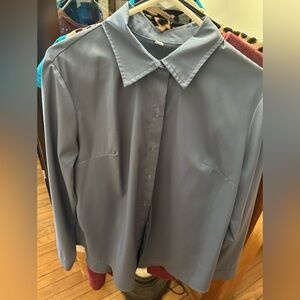 Aris women’s light blue Button-Up Dress Shirt